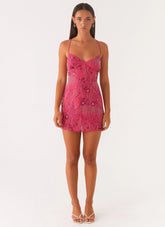 VIETTA SEQUIN MINI DRESS